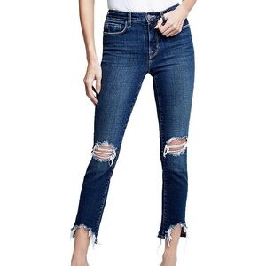 L’Agence High Line High Rise Skinny Jeans in Vintage Destruct size 26